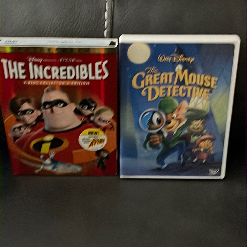 *2 previously viewed DVD’s